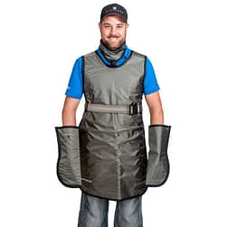 Frontal Protection Apron with Integrated Thyroid Collar