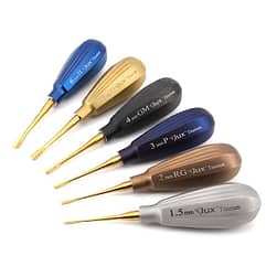 G-Lux Luxating Color Coated Titanium Set of 6