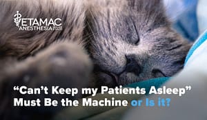 Vol XII - Cant keep patient asleep