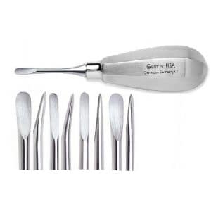 Kit de 4 élévateurs luxation, manche standard