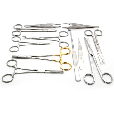 Pince De Serrage Locking Pliers Mayo Hegar - Outils Suturing Piercing Vétérinaire Skyweb