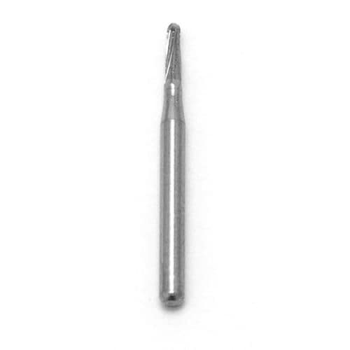 Round-End Tapered Fissure, Cross-Cut, Carbide 1701