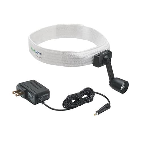 Frontal Binocular Microscope and Headlights
