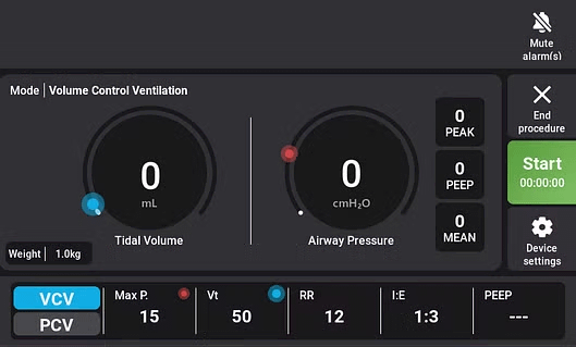 Moduflex insPurr configuration screen