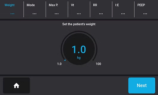 Moduflex insPurr configuration screen