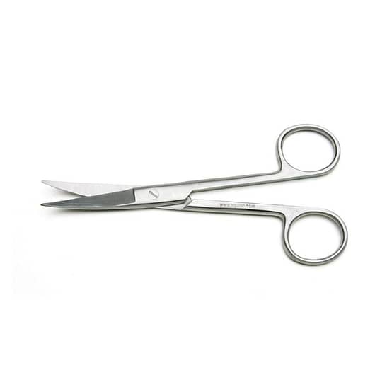 Blunt Operating Scissors, Curved, 16.5cm / 6.5''