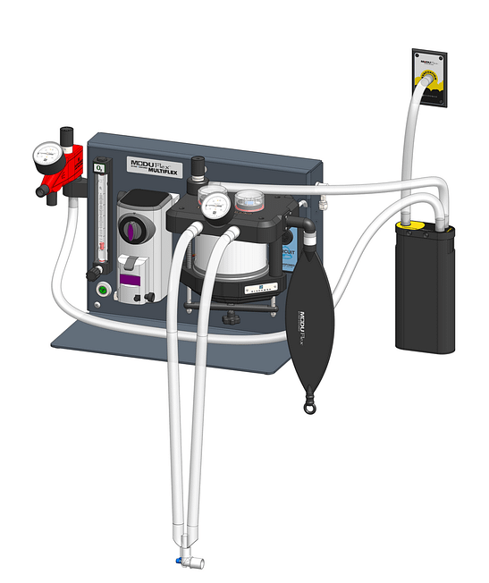 Moduflex  Multiflex Veterinary Anesthesia Machine