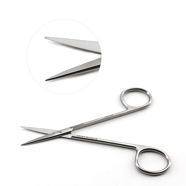 Ciseaux Iris 4 1/2", droit, standard