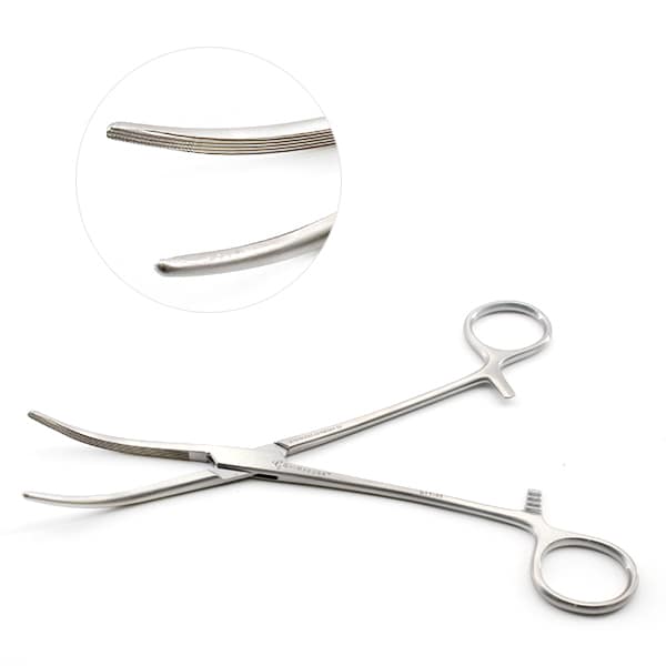 Rochester-Carmalt Forceps, Curved