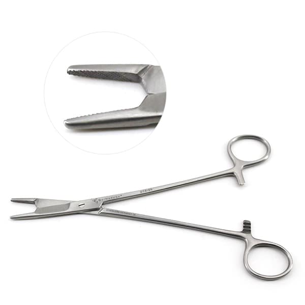 Olsen Hegar Needle Holder With Scissors