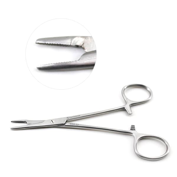 Olsen Hegar Needle Holder With Scissors