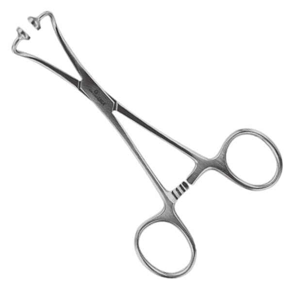 Hoff Non-Perforated Towel Clamps 5 1/2"