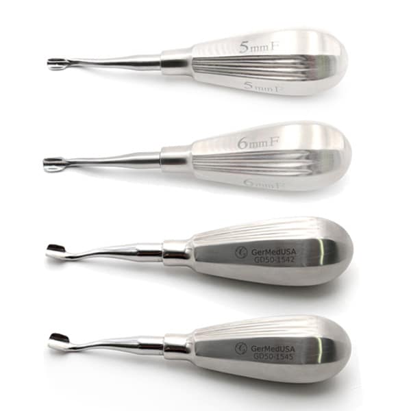 Winged Elevator Kit Short Handle Inside Bent 4 Pieces