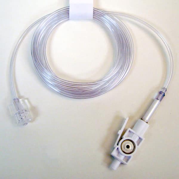 255-CAP124-CO2 Respironics Sample Line Luer Lock Equine Low Humidity