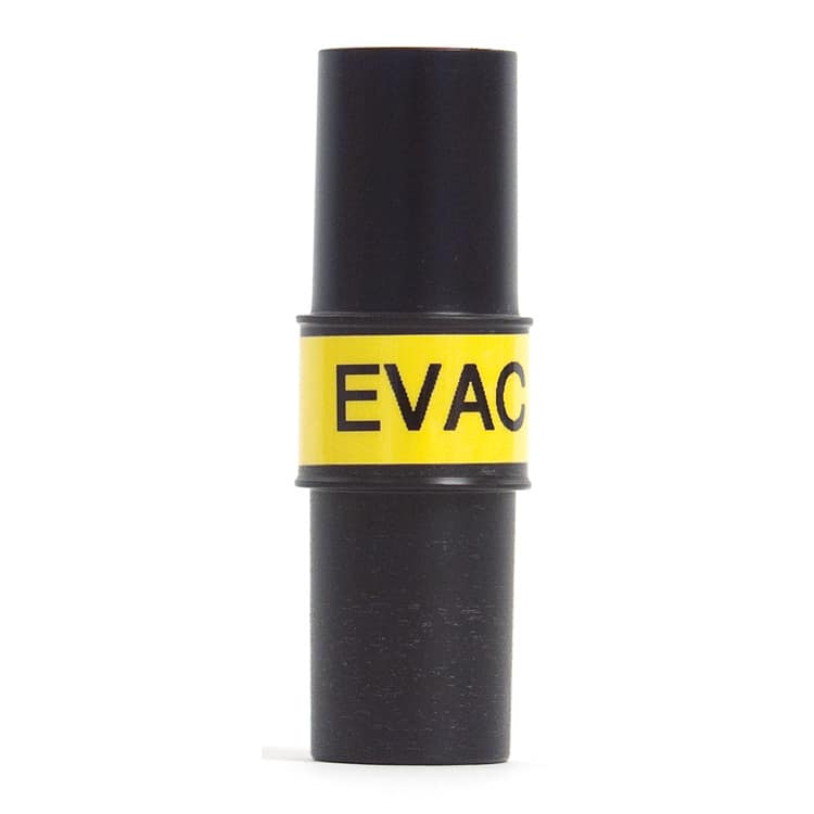 19mm x 19mm Gas Evacution Coupler