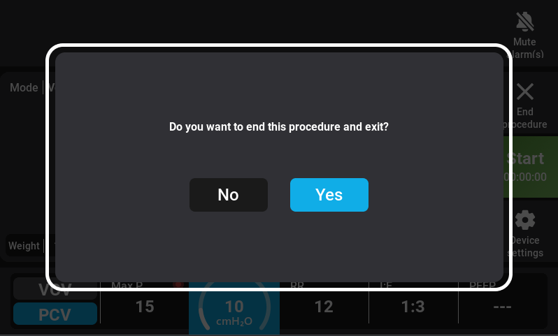 border-img End Procedure - insPurr Screen