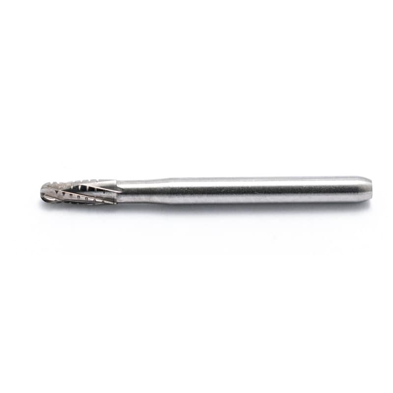 Round End Taper Cross-Cut Fissure Bur, # 1702, 19 mm