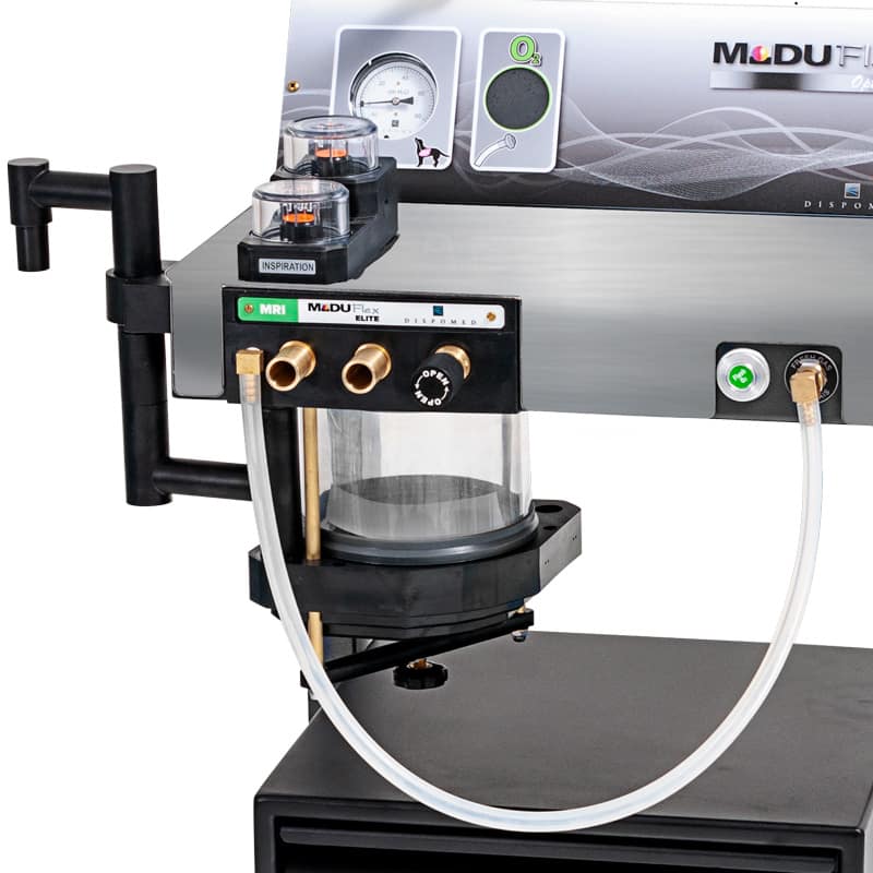MRI Conditional Moduflex Optimax Veterinary Anesthesia Machine
