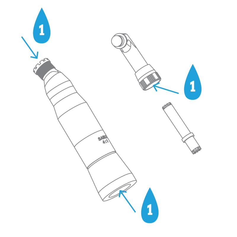 Oiling Low-Speed Handpiece