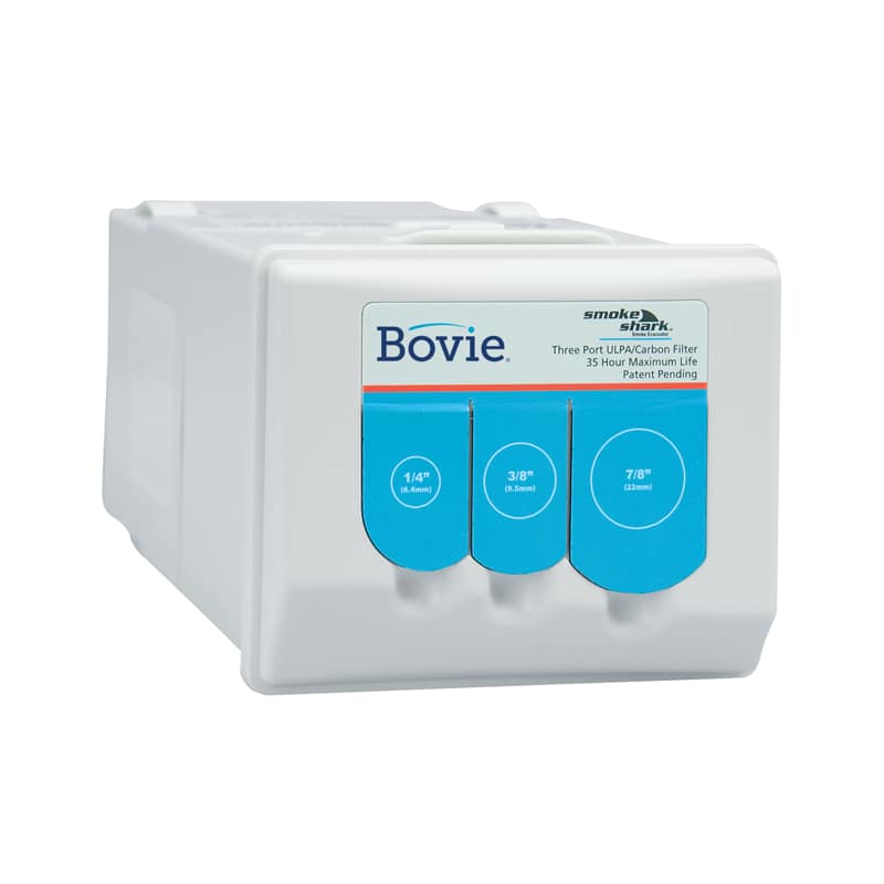 Filtre pour évacuateur de fumée d'électrochirurgie