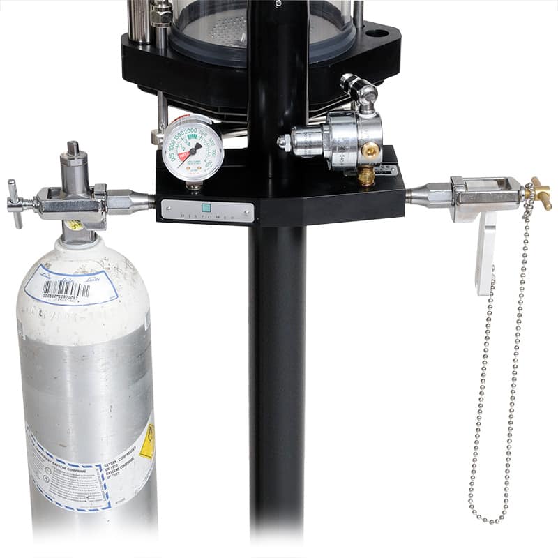 Support de petit cylindre IRM conditionnel pour Moduflex Compact et Moduflex NRB