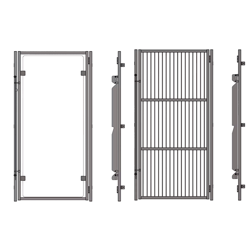 Side-Frame-Only Kennel Doors
