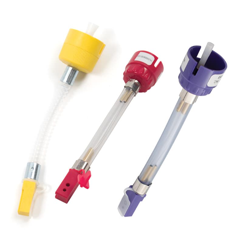 Adaptateur indexé d’agent anesthésique