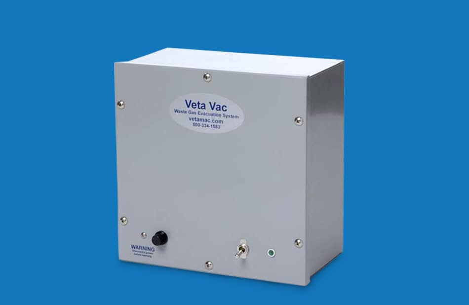 VetaVac blue background