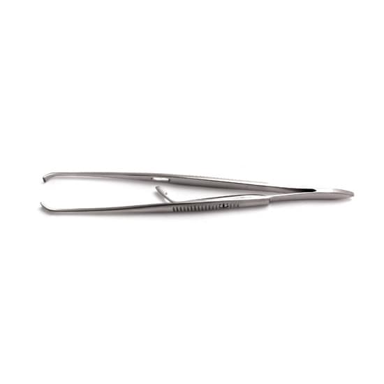 Graefe Fixation Forceps With Catch Dispomed