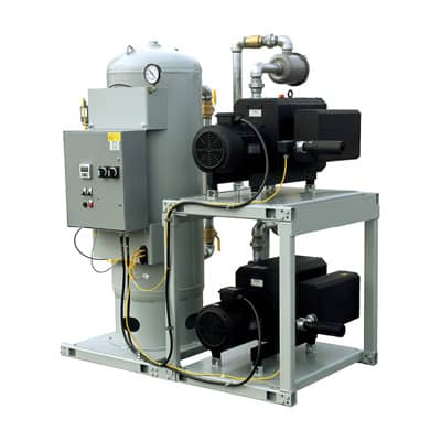 Active suction or vacuum pump