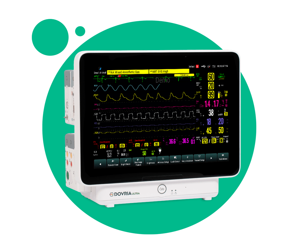Dovria Ultra Veterinary Monitor